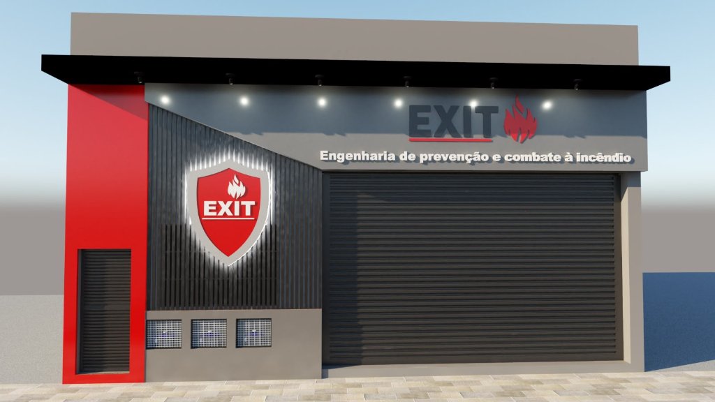 Fachada da Exit Varginha