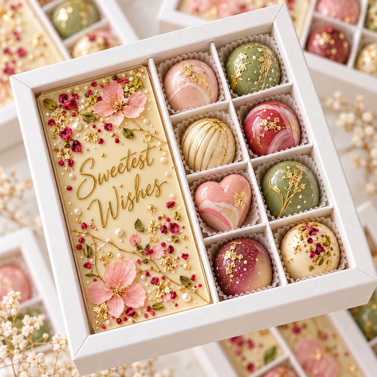 Sweetest Wishes Chocolate Gift Box