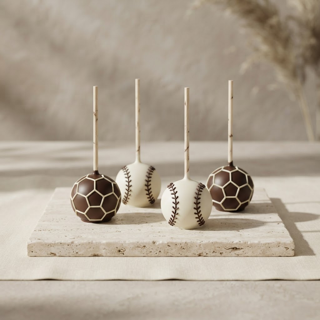 Sports Cake Pops (4 pieces)