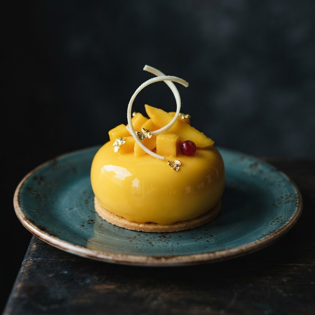 Mango Passion Fruit Entremet