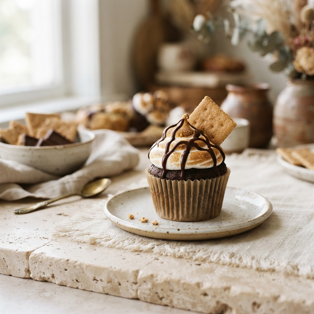 S'mores Cupcakes