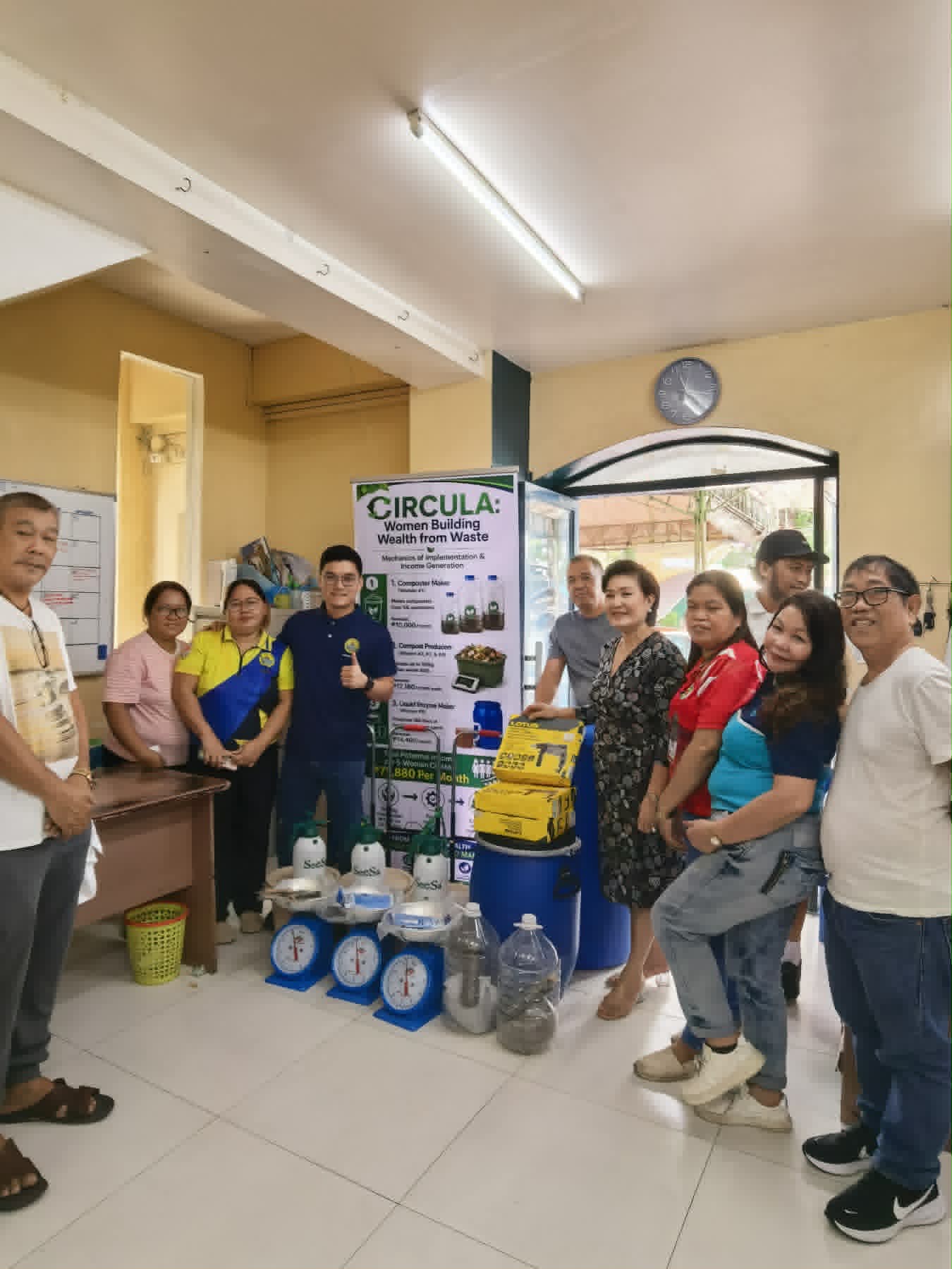 Barangay Women Composting Workshop