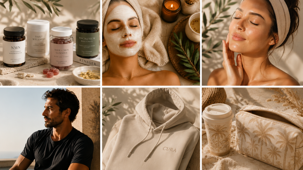Cura Shop premium wellness products