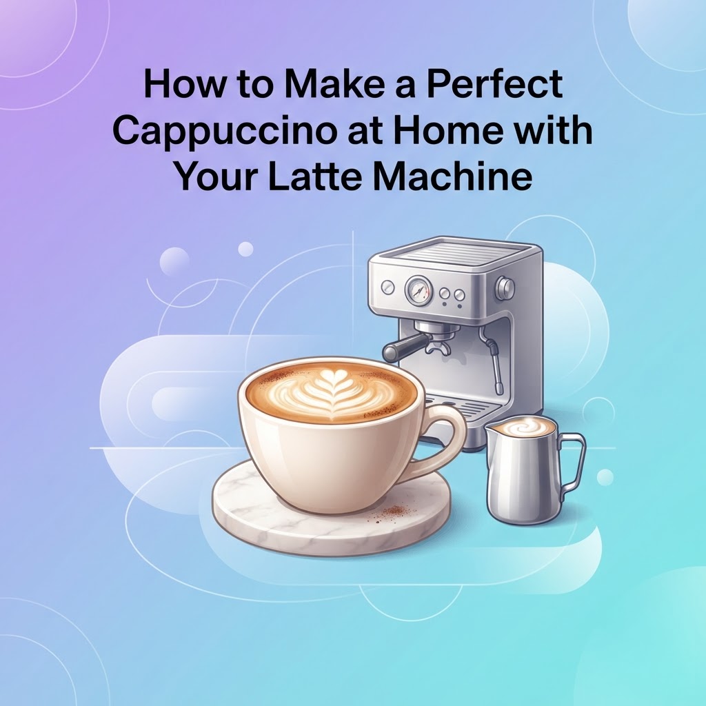 How to Make a Perfect Cappuccino at Home with Your Latte Machine