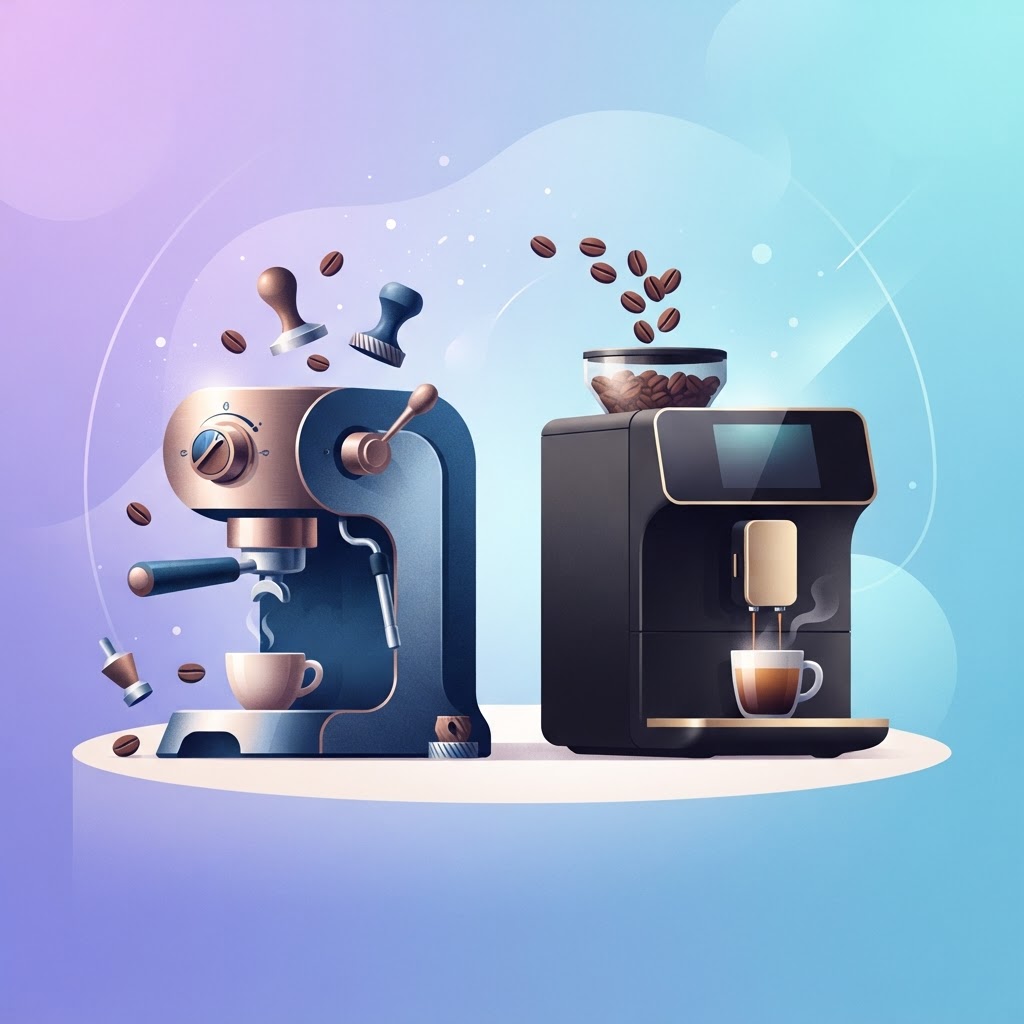 Semi-Automatic vs. Super-Automatic: Which Home Espresso Machine Is Right for You?