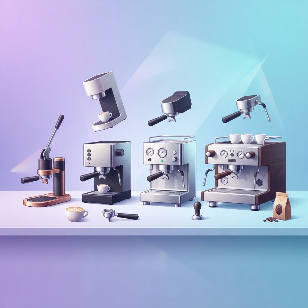 Espresso Machine Types Explained: A Beginner's Guide to Choosing Your Setup