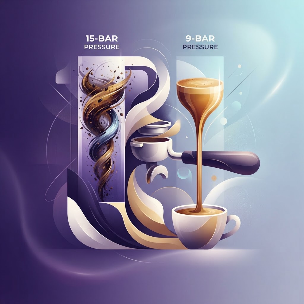 15-Bar vs 9-Bar Pressure: What Matters? Espresso Machine Bar Pressure Explained