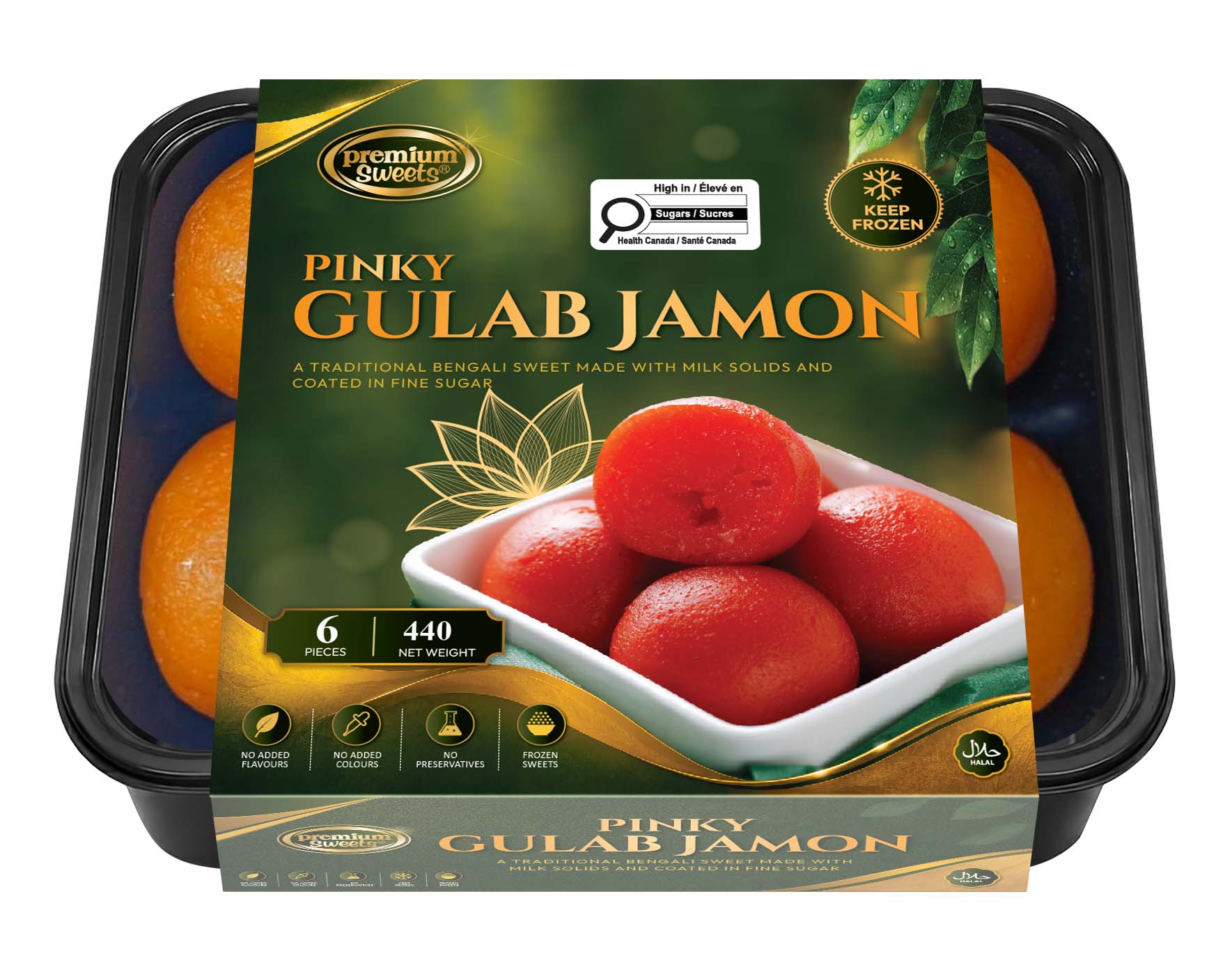 Pinky Gulab Jamon sleeve tray