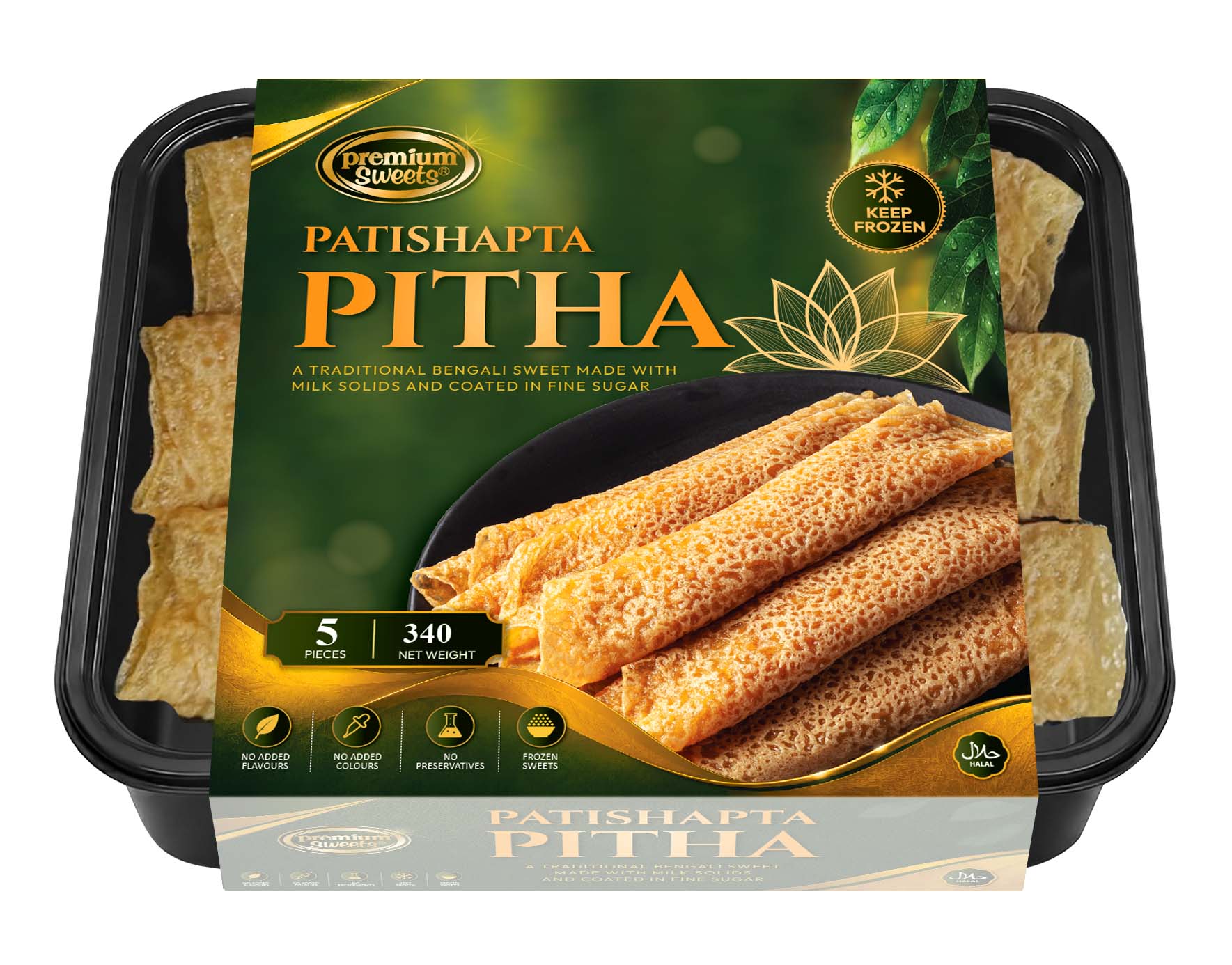 Patishapta Pitha sleeve tray