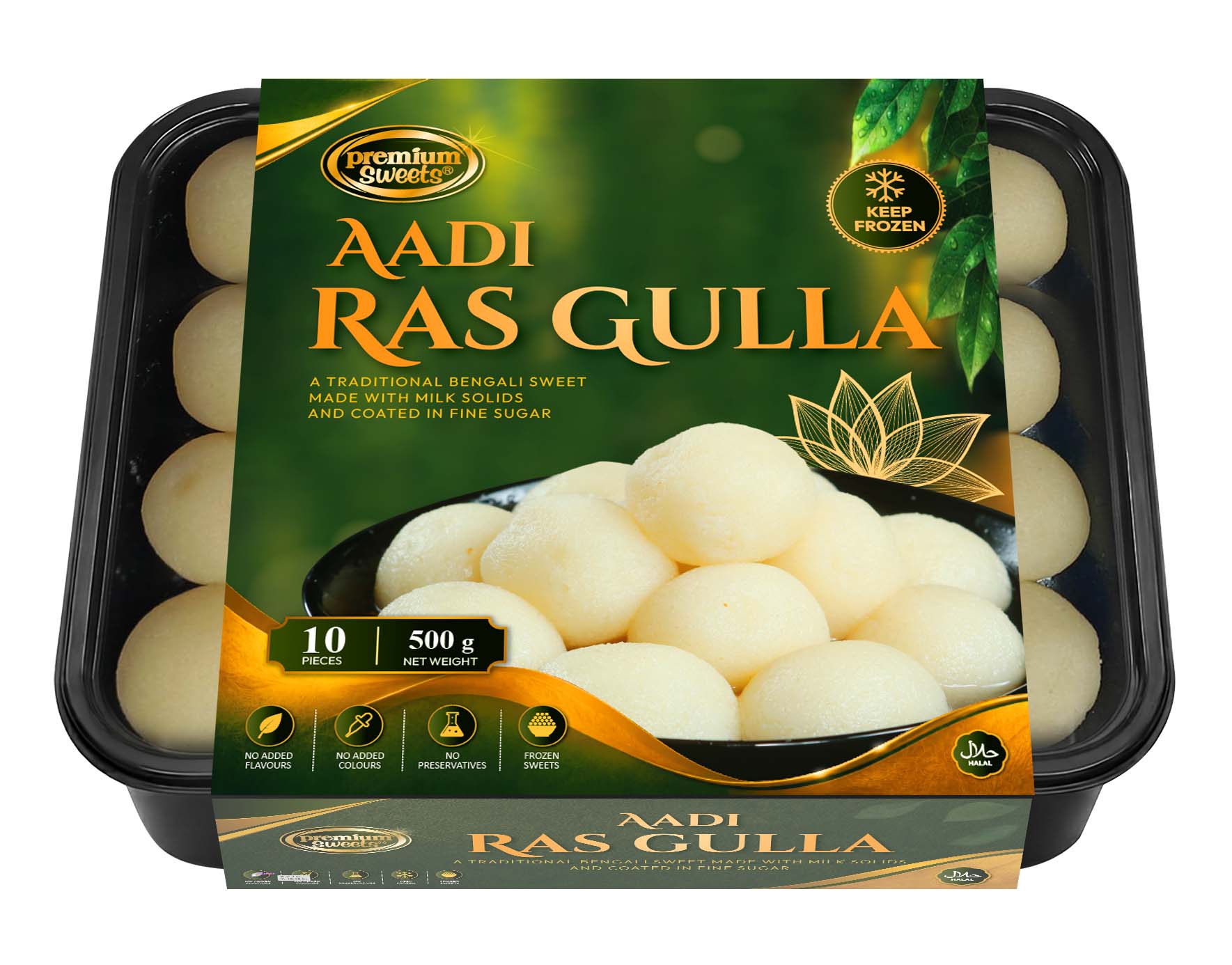 Aadi Ras Gulla sleeve tray