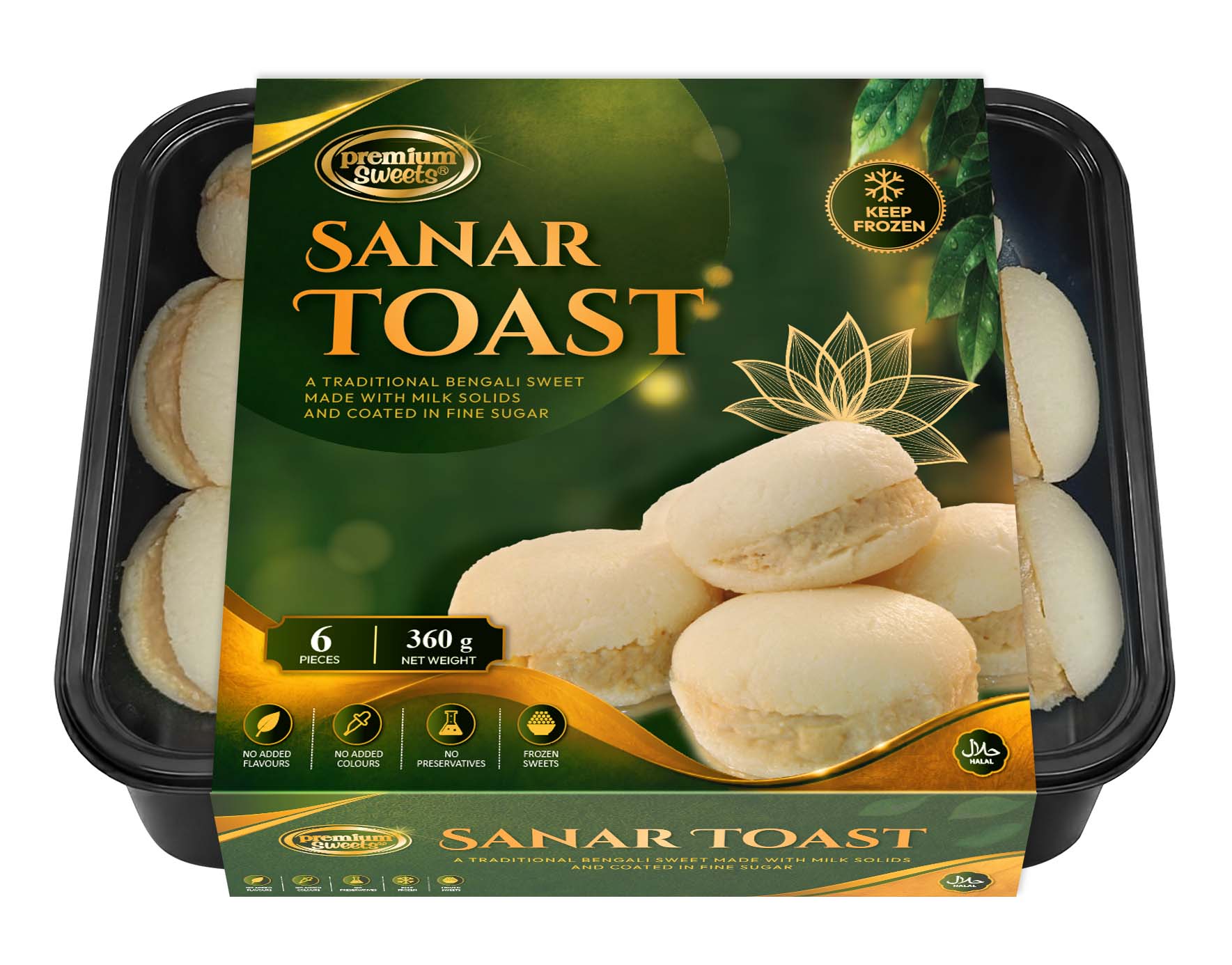 Sanar Toast sleeve tray
