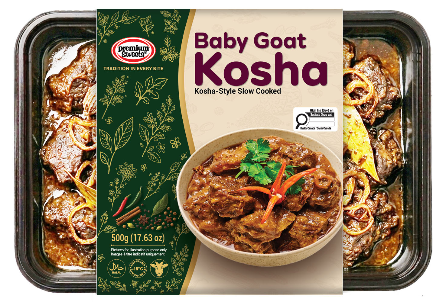 Baby Goat Kosha sleeve tray