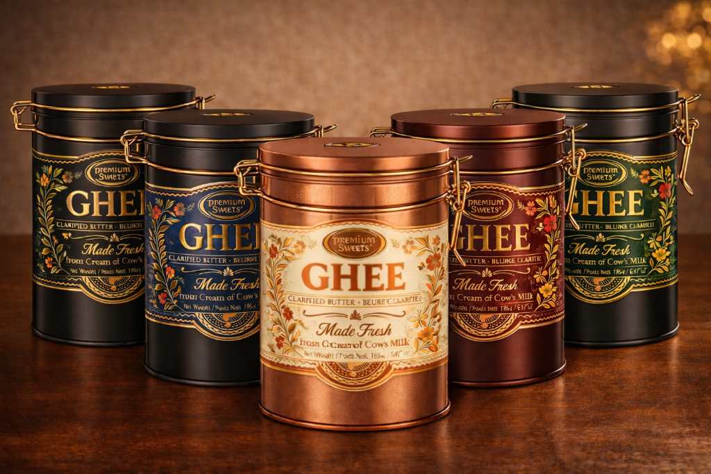 Ghee Tins