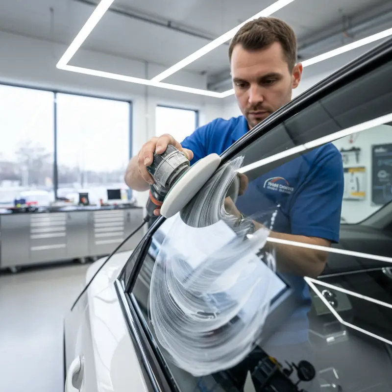 Glass Polishing & Scratch Removal
