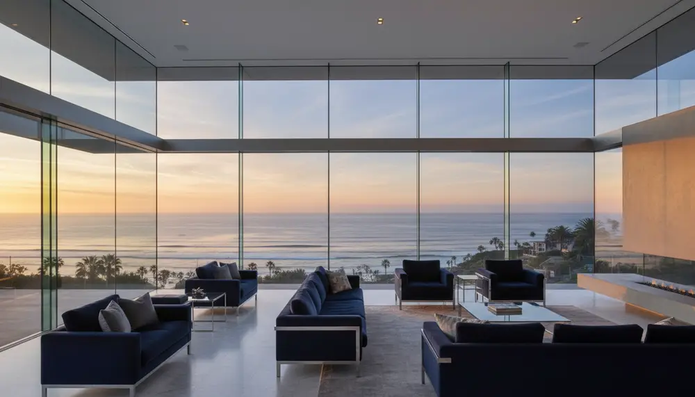 Huntington Beach home with ceramic residential window film installed