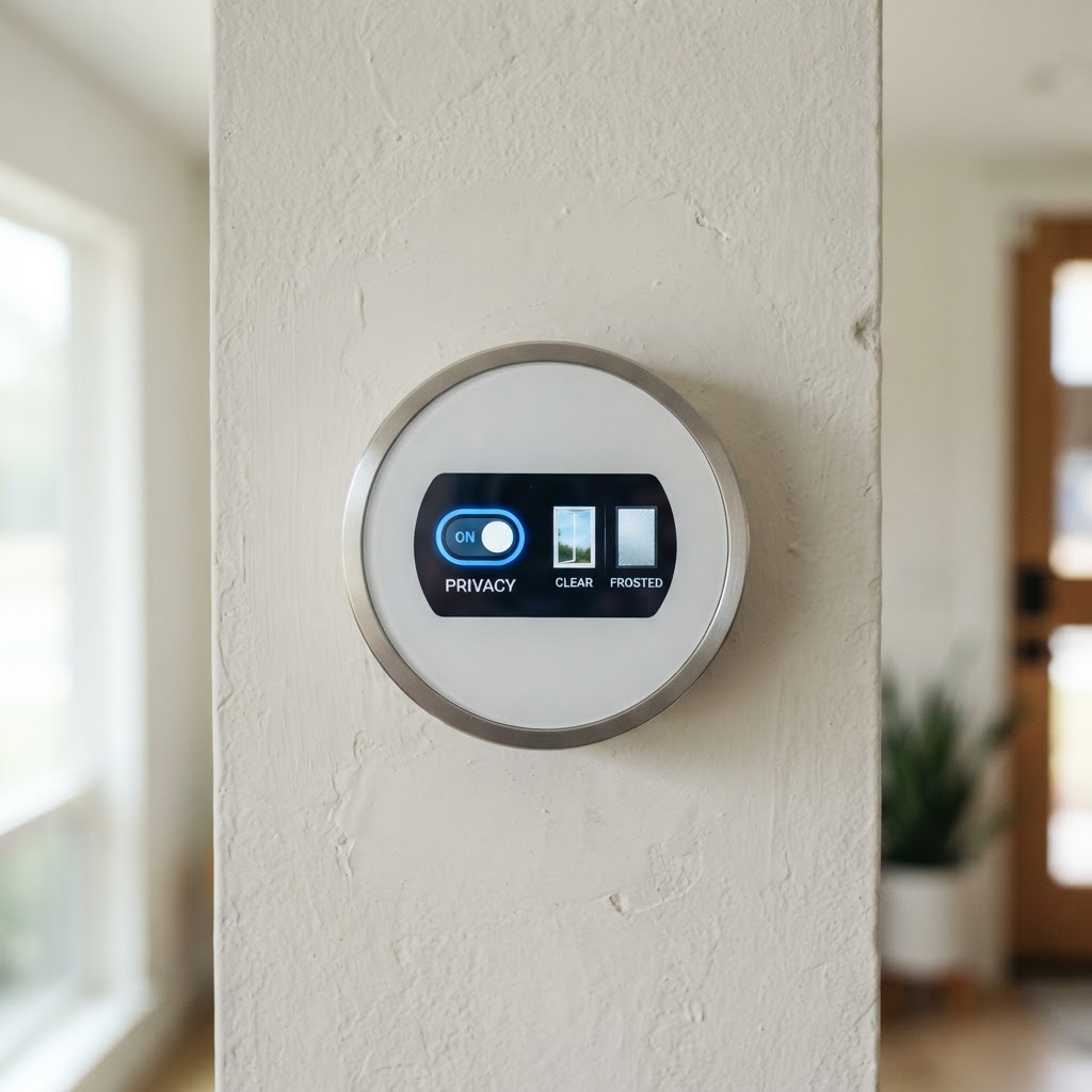 Smart home control — switch your privacy with the click of a button