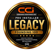 CCi Ceramic Coatings Inc — Legacy Founding 100 Pro Installer