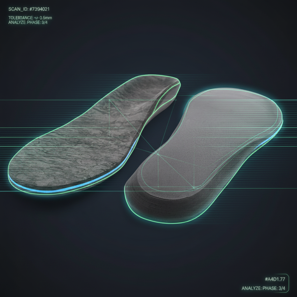 iOrthotics EnviroFoam — near-zero-waste 3D-printed insoles