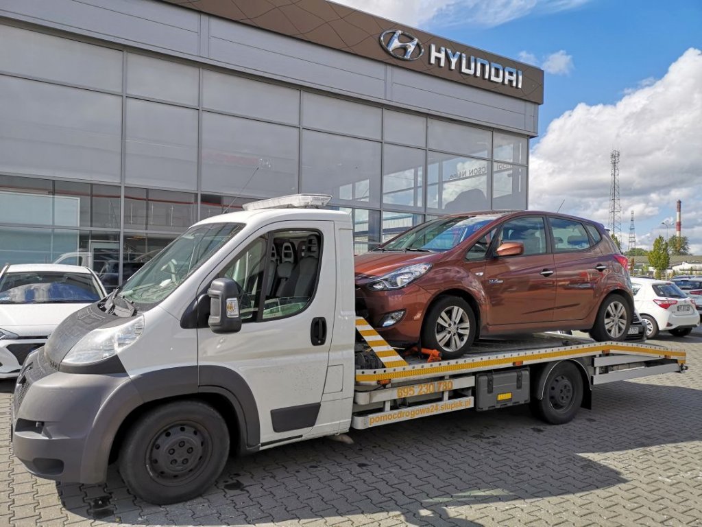 Pomoc drogowa Słupsk – transport auta osobowego do serwisu