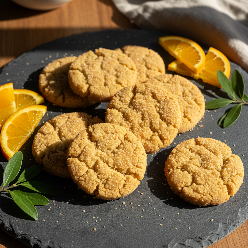 Lemon Myrtle & Orange Shortbread