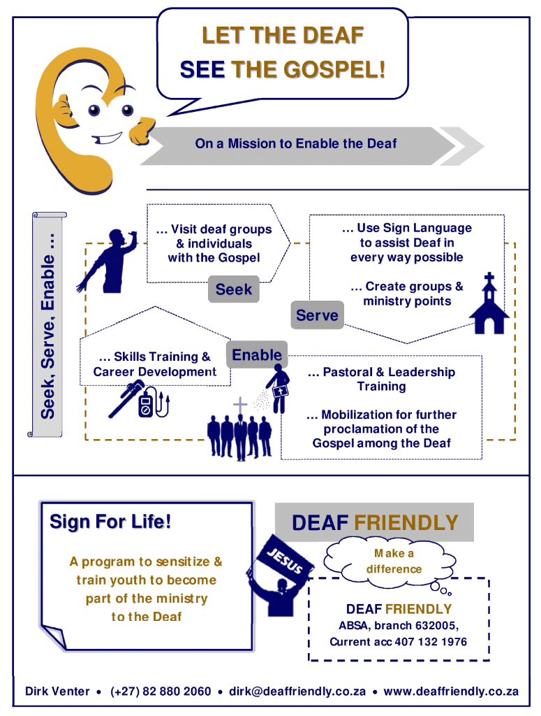 Let the Deaf see the Gospel — on a mission to enable the Deaf