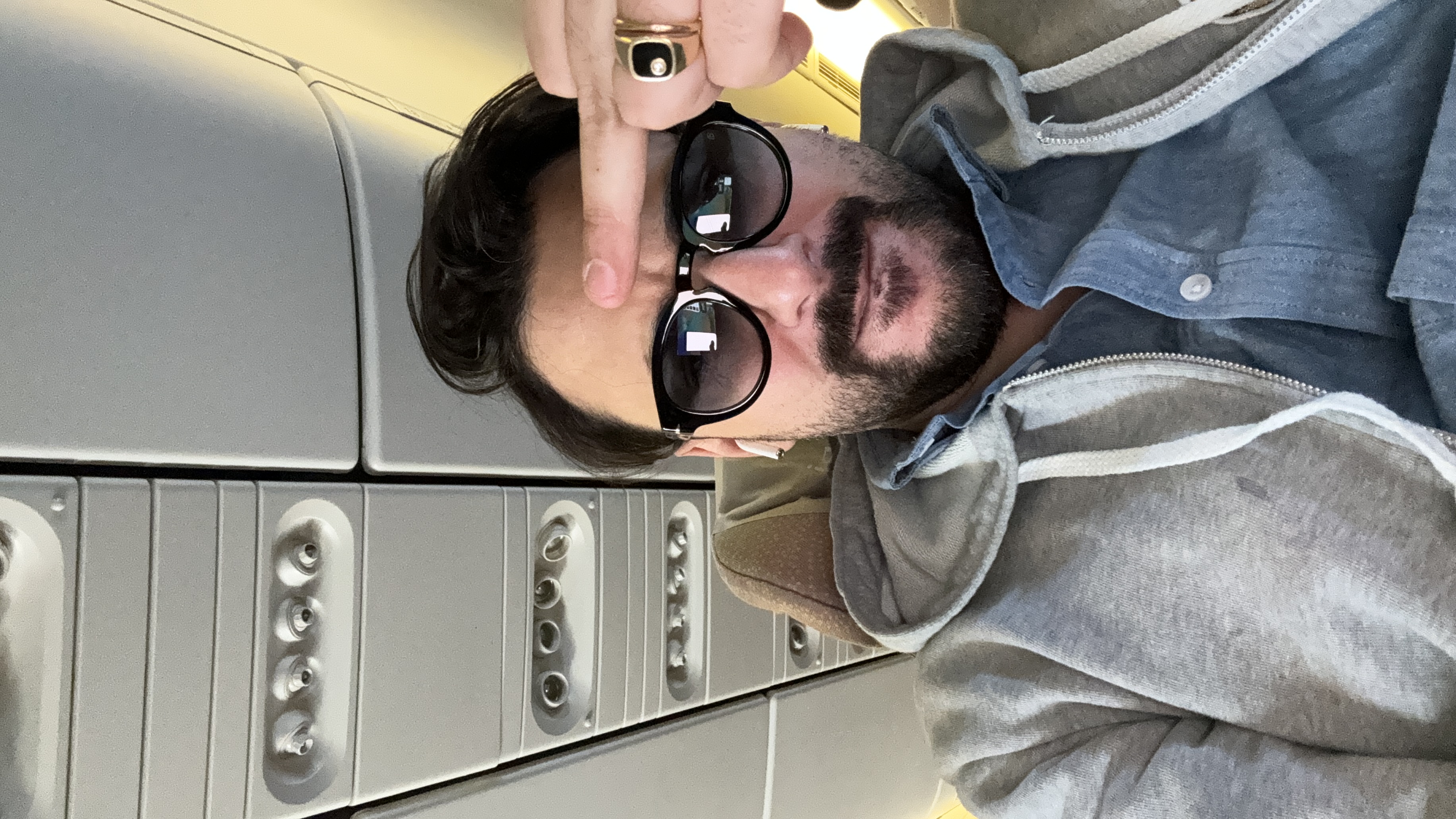 Matteo Stefano Ragusa on social media in an airplane mocking his attackers