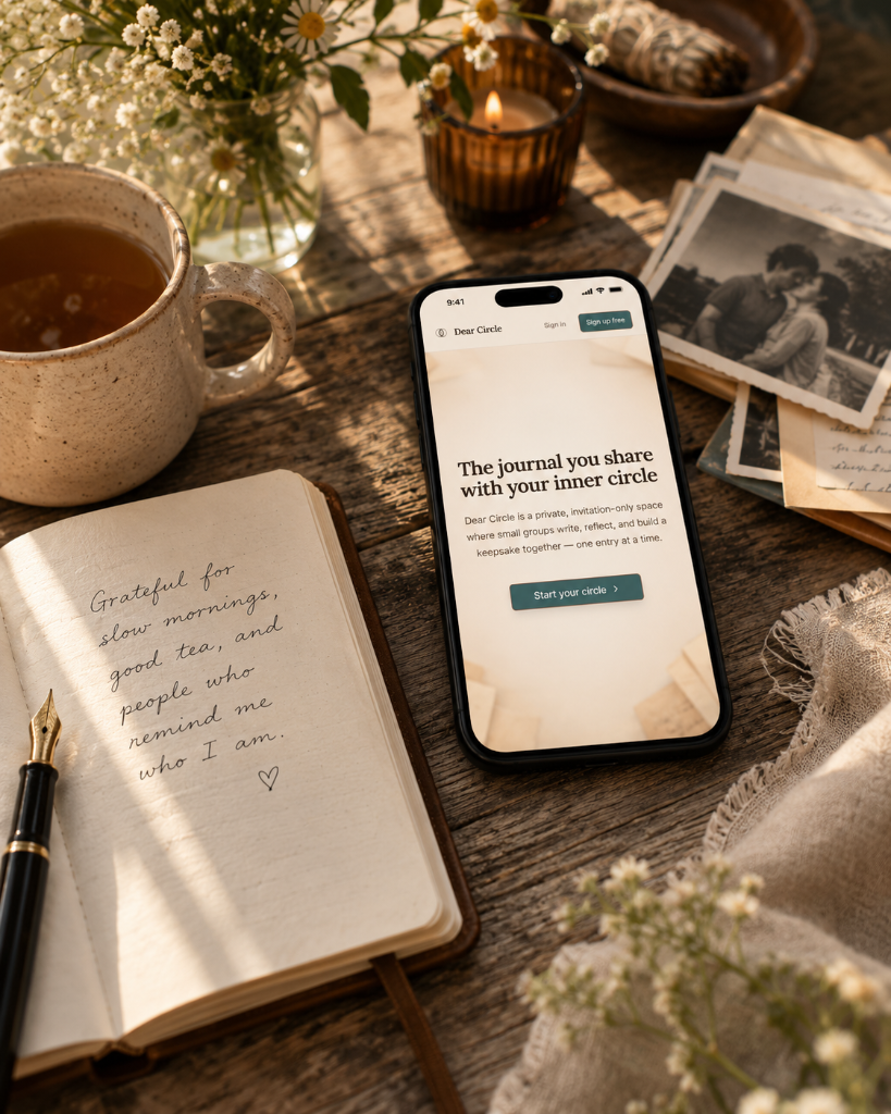 Dear Circle — Write the story you're living together.