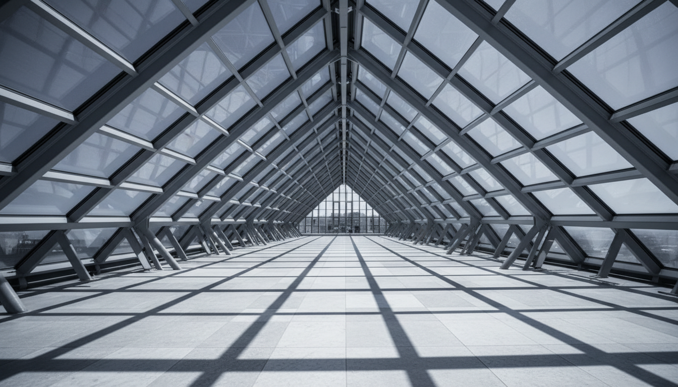 Modern glass architecture