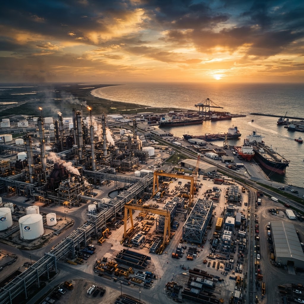 Industrial energy and fabrication operations