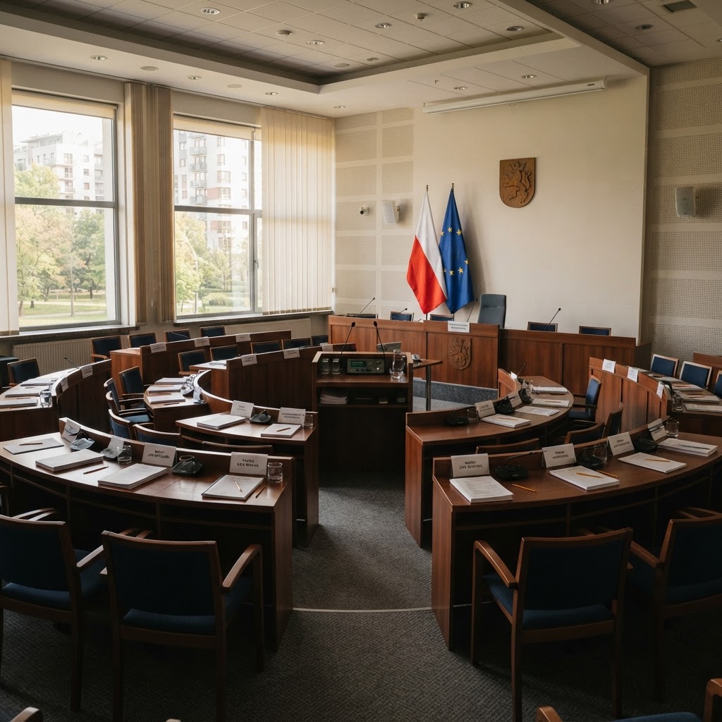 Magdalena Podczaska Rembertów – sesja Rady Dzielnicy