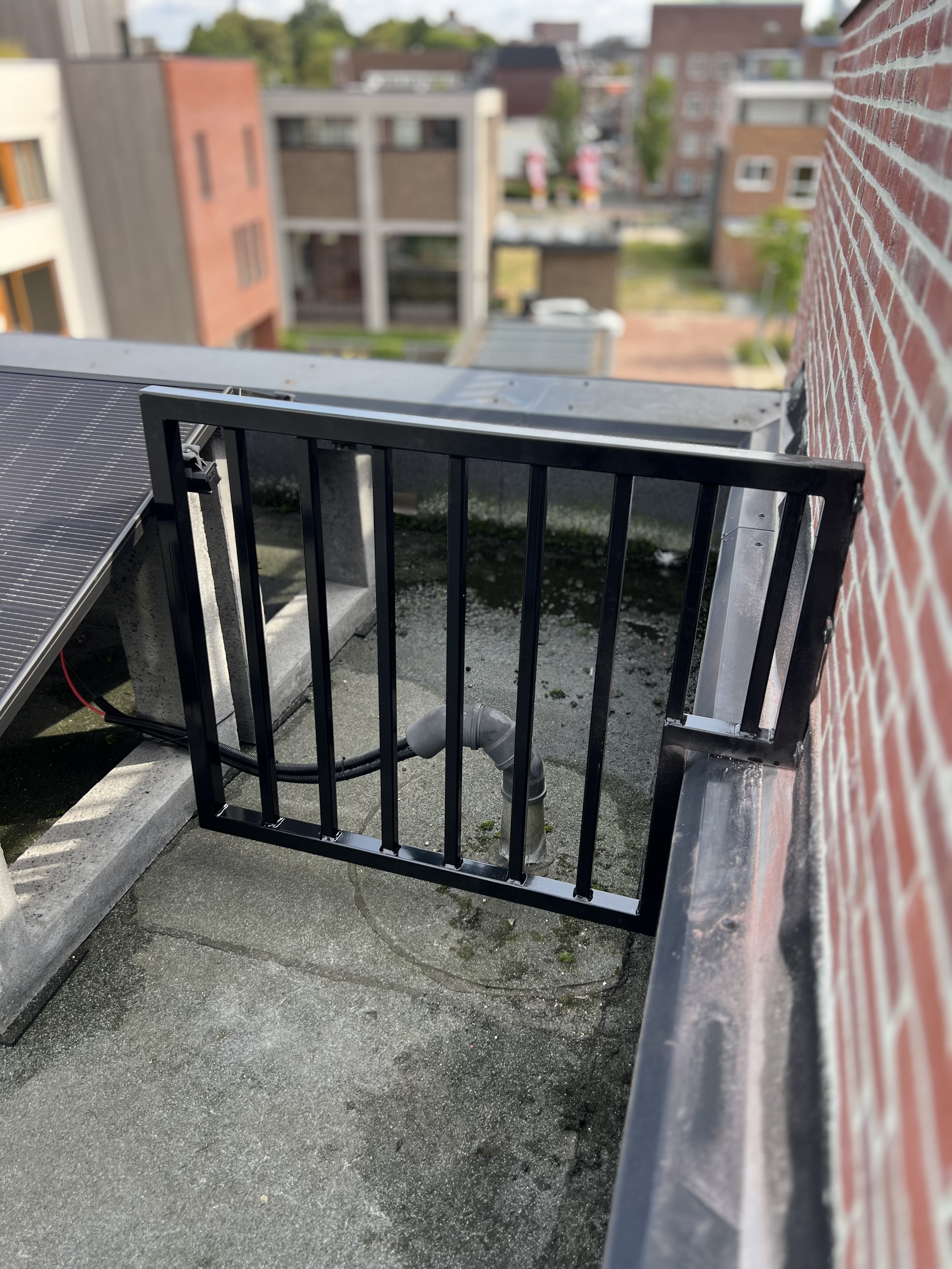 Balustrade op Plat Dak