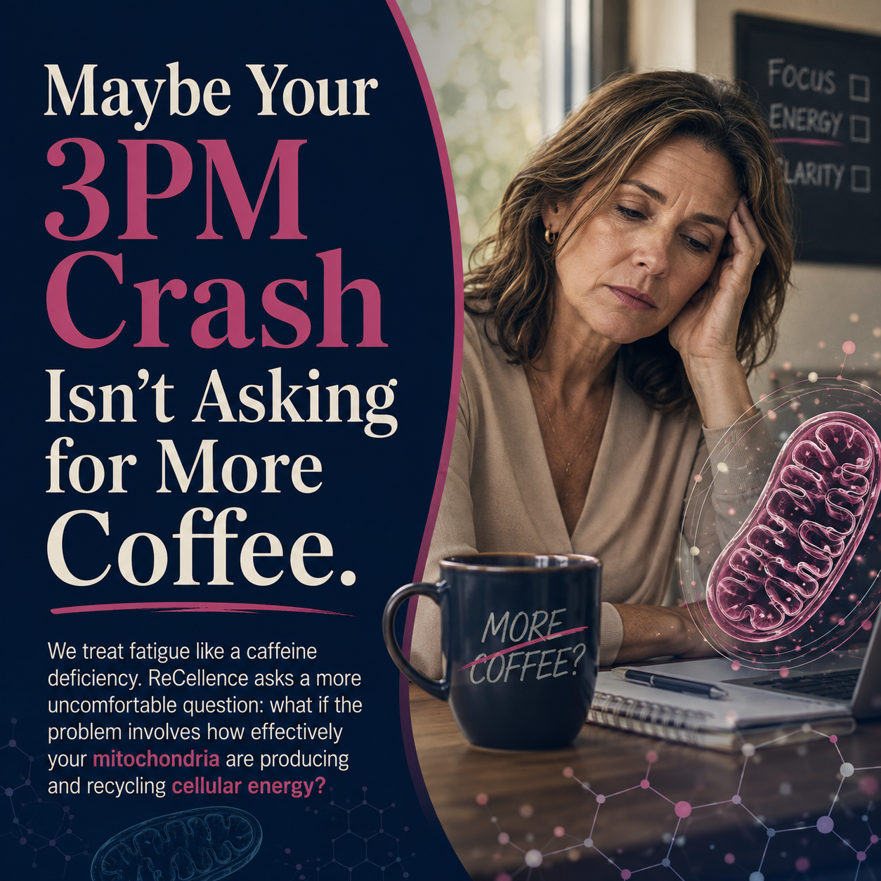 Maybe Your 3PM Crash Isn't Asking for More Coffee.