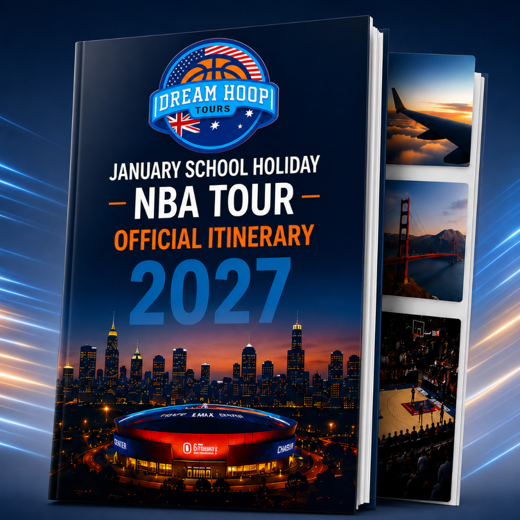 Dream Hoop Tours January 2027 Official Itinerary