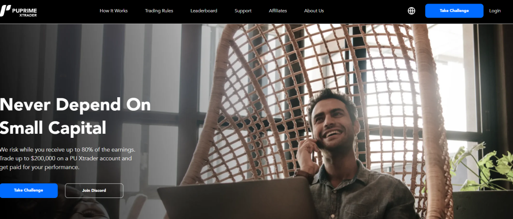 PU Prime XTrader : programme de challenge jusqu'à 200 000 $