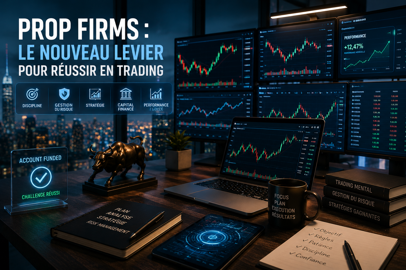 Prop Firms : le nouveau levier pour devenir trader pro
