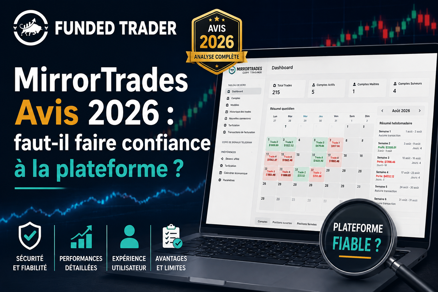 MirrorTrades Avis 2026 - couverture : faut-il faire confiance à la plateforme ?
