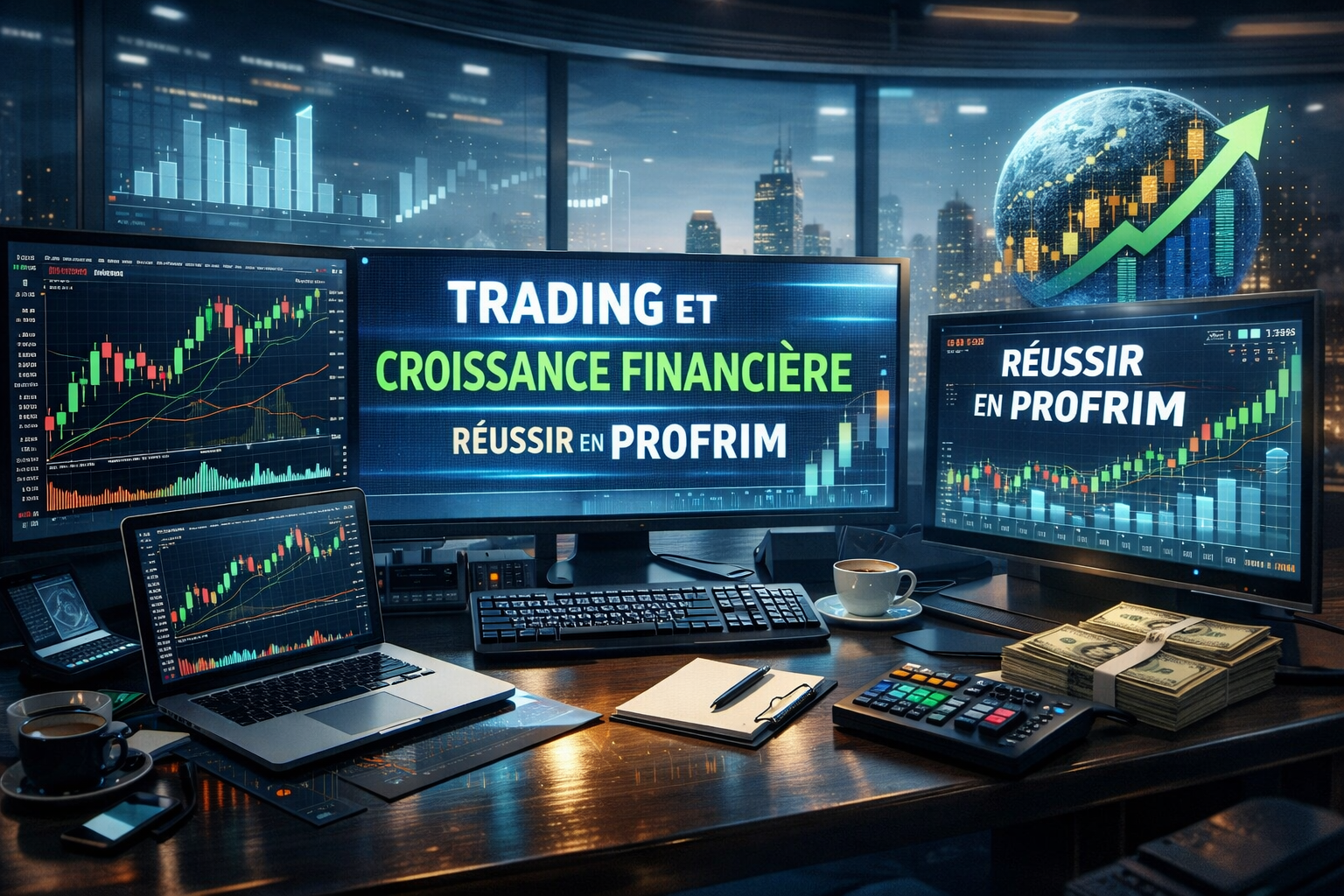 Trading et croissance financière : réussir en prop firm