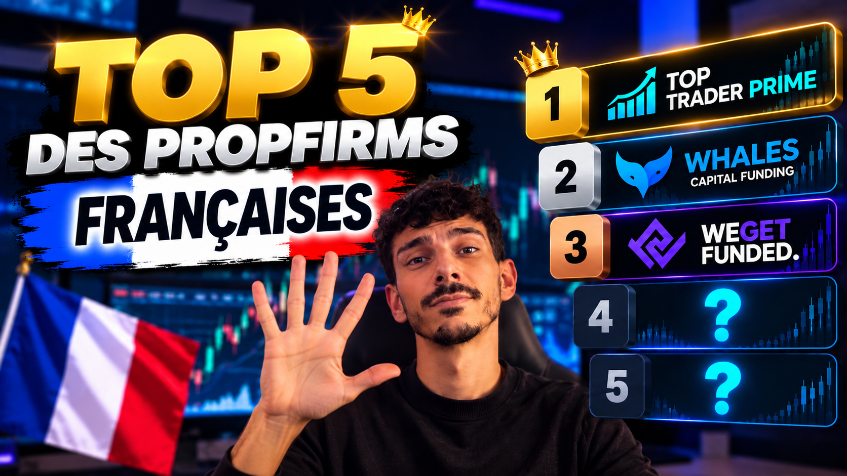 Top 5 des prop firms françaises : notre classement