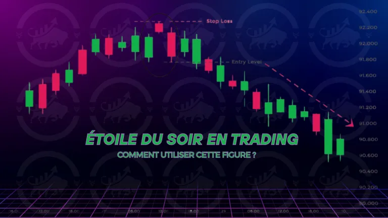Étoile du soir en trading : comment utiliser cette figure de retournement baissier