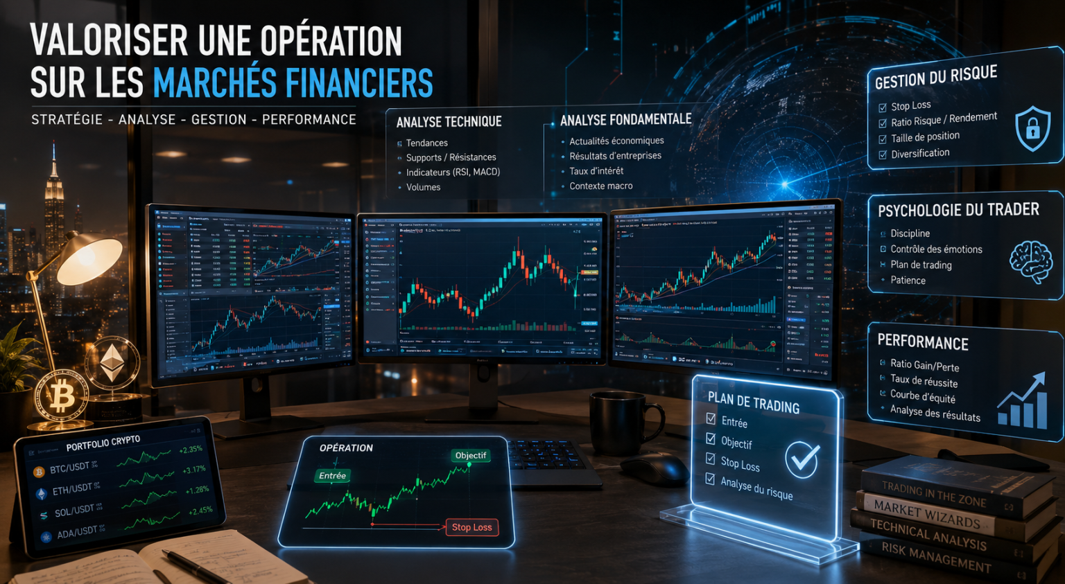 Valoriser une opération sur les marchés financiers et maximiser ses performances