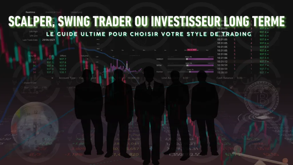 Scalper, swing trader ou investisseur long terme : choisir son style de trading