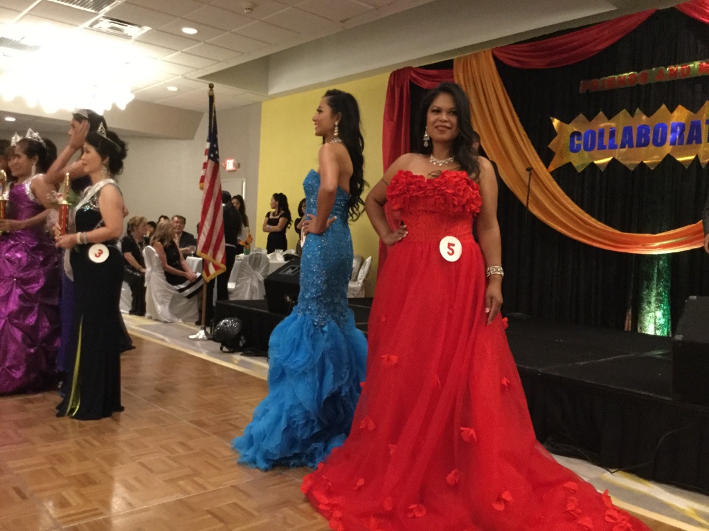 On Stage — Pageant Night