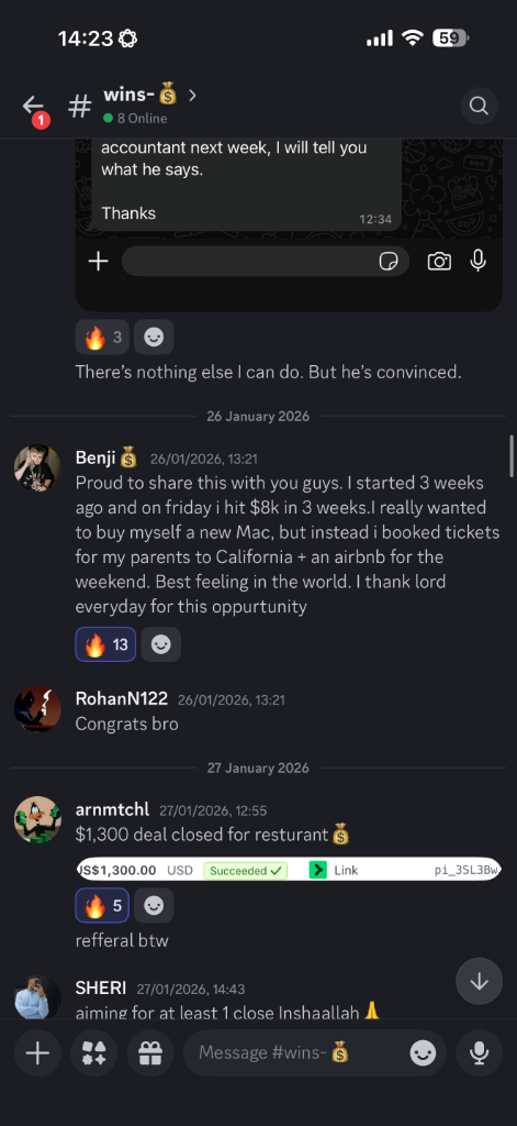 Client result
