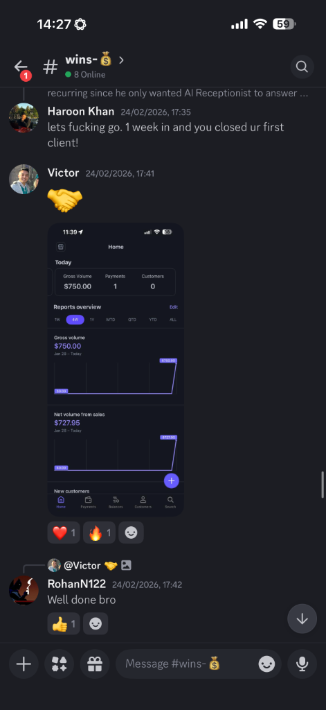 Client result