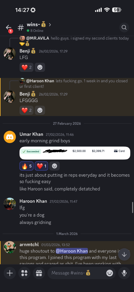Client result