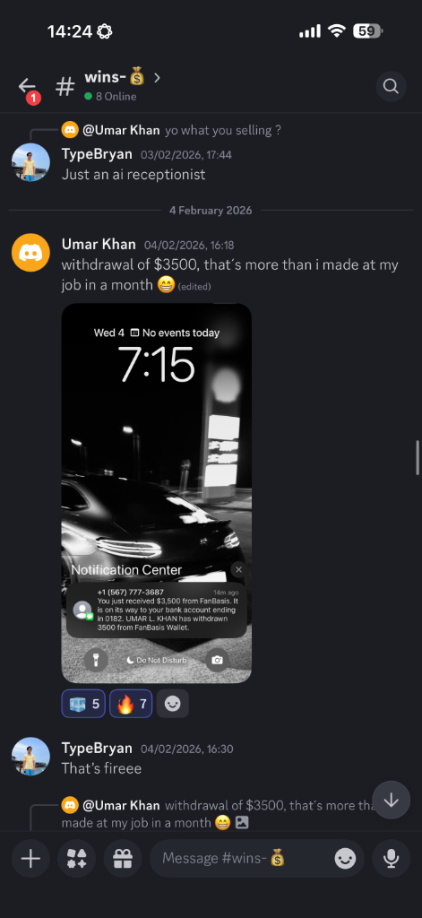 Client result