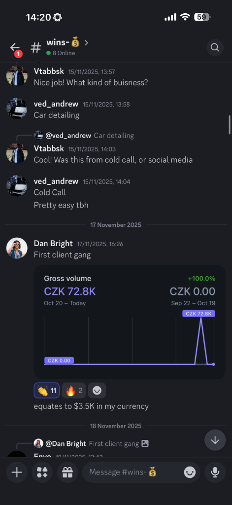 Client result