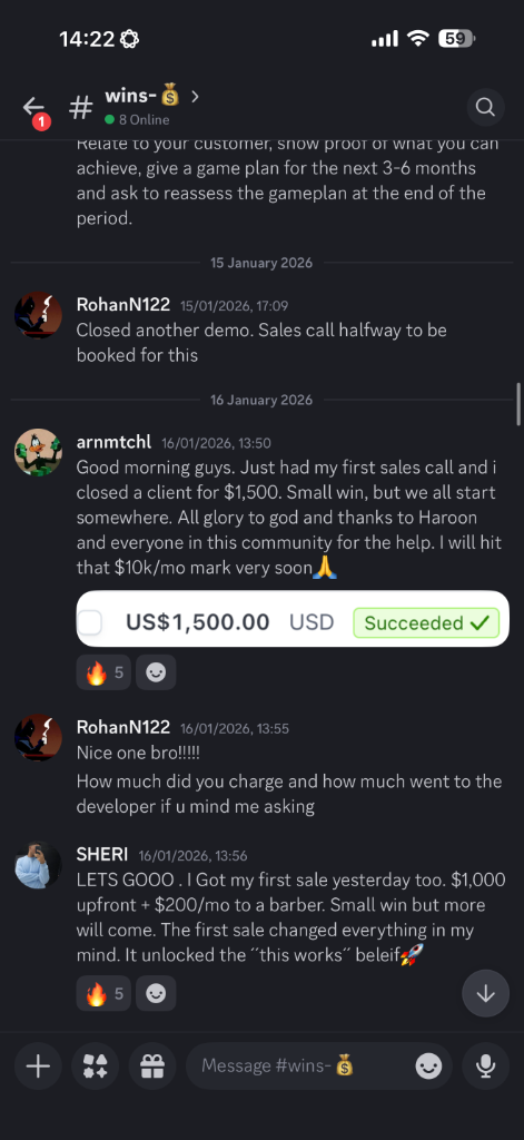 Client result