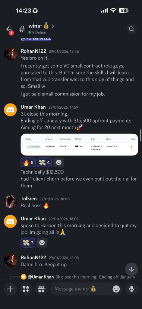 Client result