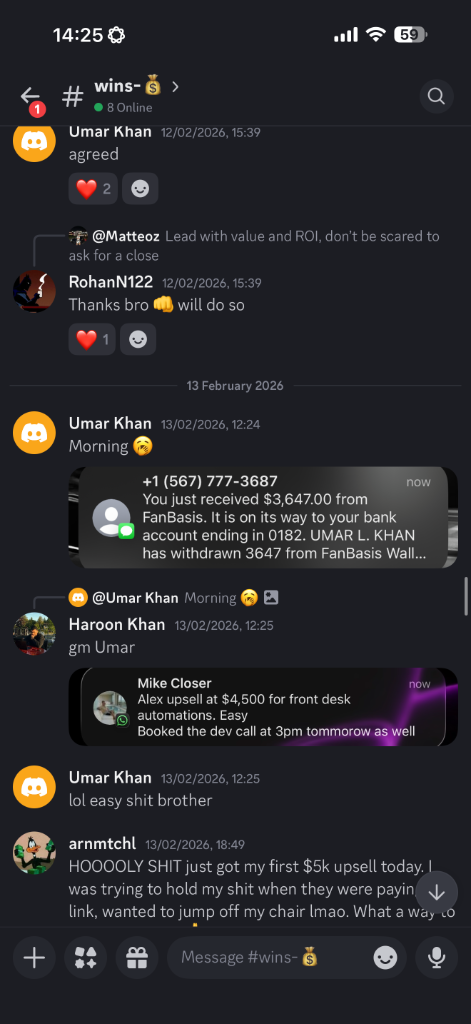 Client result